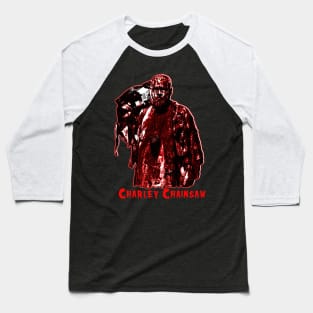 Charley Chainsaw The Biginning Signature Series Baseball T-Shirt